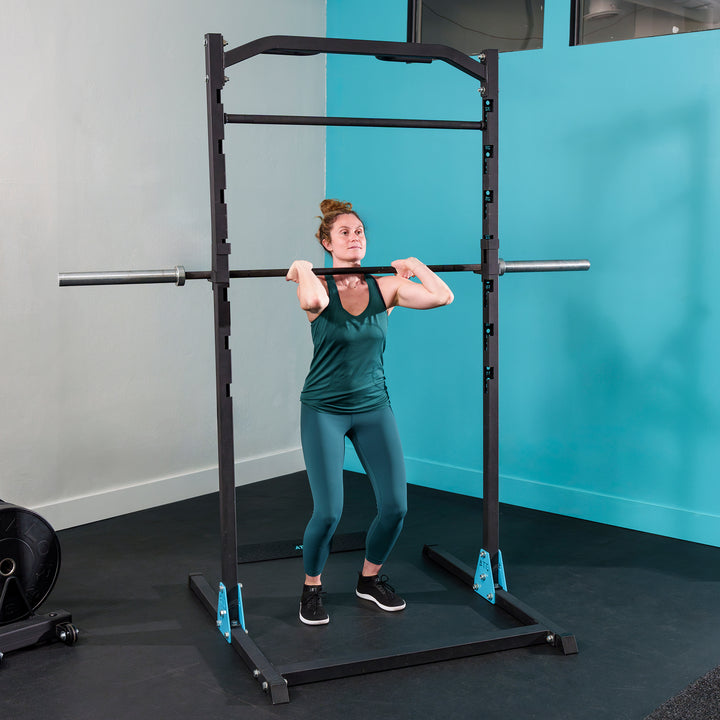 Adjustable Pull-up & Squat Rack