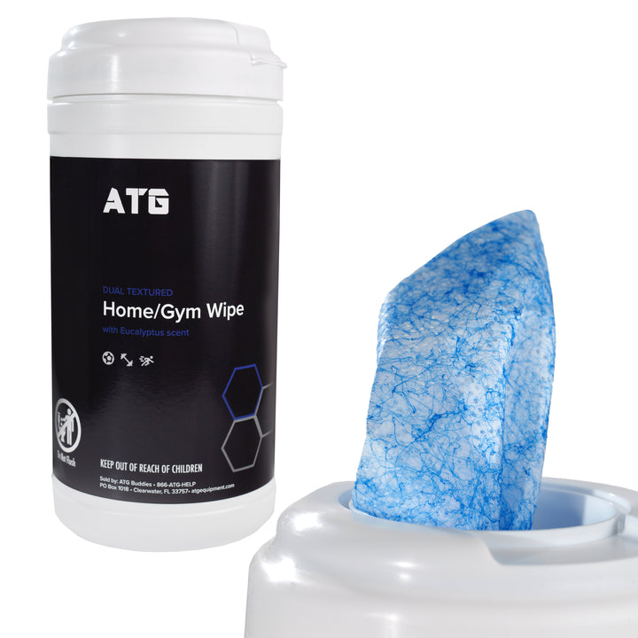 ATG USA Home/Gym Wipes - Dual Textured